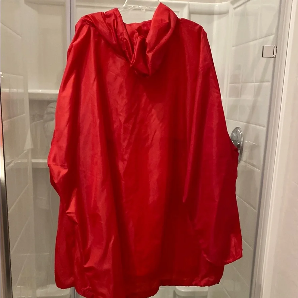 Champion Red Windbreaker Jacket - Picture 7 of 7